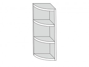 19.30.0р Полка угловая (h=913) радиусная  ЛДСП УНИ в Арамиле - aramil.магазин96.com | фото