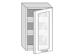 19.50.3 Шкаф настенный (h=913) на 500мм с 1-ой стекл. дверцей в Арамиле - aramil.магазин96.com | фото