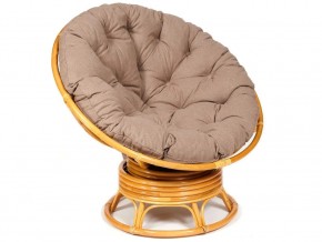 Кресло-качалка Papasan w 23/01 B с подушкой Honey, экошерсть Коричневый в Арамиле - aramil.магазин96.com | фото