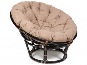 Кресло Papasan 23/01 W с подушкой Antique brown, экошерсть Коричневый в Арамиле - aramil.магазин96.com | фото