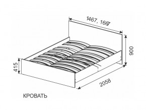 Кровать 1600х2000 ортопедическое основание в Арамиле - aramil.магазин96.com | фото