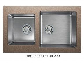 Мойка комбинированная Tolero twist TTS-840 Темно-бежевый 823 в Арамиле - aramil.магазин96.com | фото