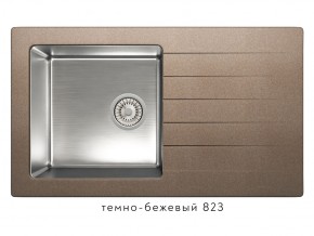 Мойка комбинированная Tolero twist TTS-860 Темно-бежевый 82 в Арамиле - aramil.магазин96.com | фото