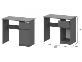 Стол письменный 900 Денвер Графит серый в Арамиле - aramil.магазин96.com | фото